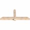 Ekena Millwork Eugene Smooth Timber Gable Bracket, Douglas Fir, 72"W x 33"H x 5 1/2"D x 5 1/2"F, 11/12 Pitch GBW072X33X0606EUG00SDF - alternate 4